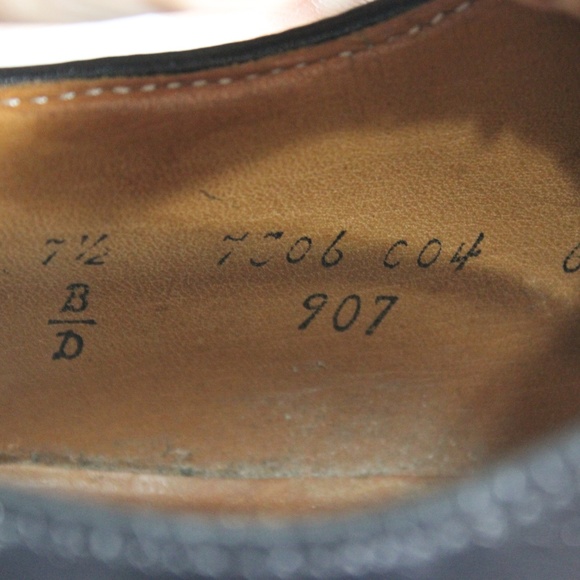 Alden 907 Straight Tip Calfskin Cap Toe E341 - Picture 7 of 8